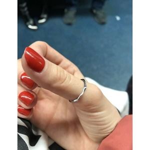 Thin Minimalist Silver Ring